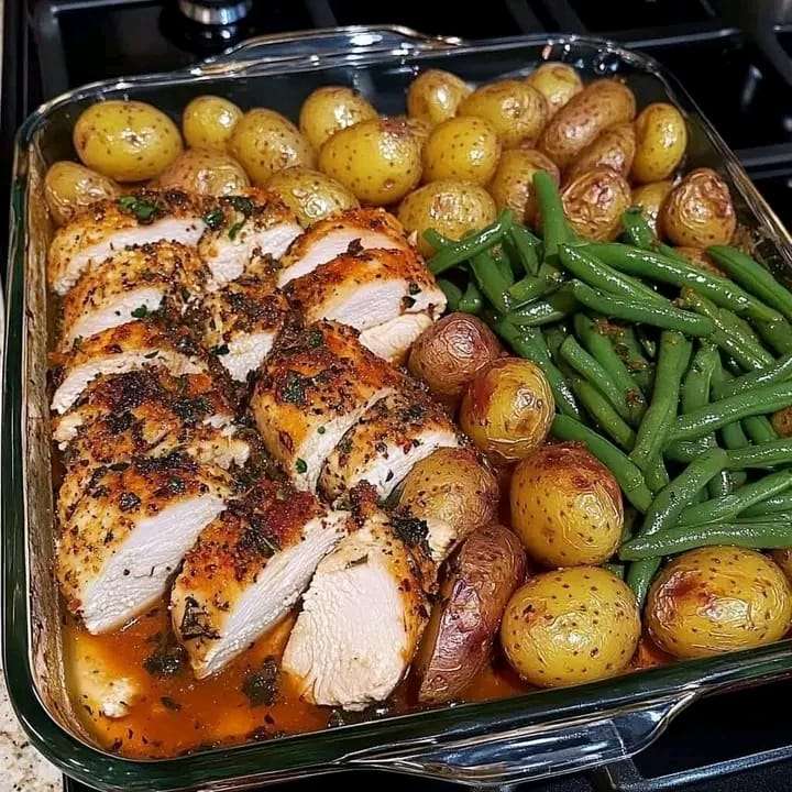 one-pan-garlic-herb-chicken