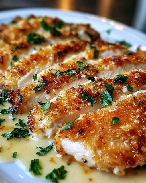 parmesan-crusted-chicken-lemon-butter-sauce