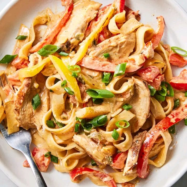 Creamy Cajun Style Chicken Pasta