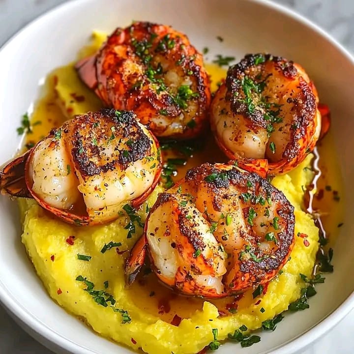 Garlic Butter Lobster Bites