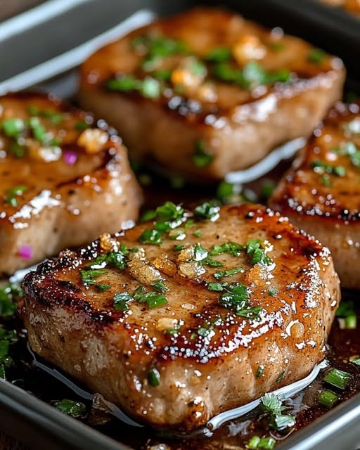 Brown Sugar Baked Pork Chops
