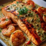 Cajun Salmon & Shrimp