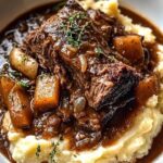 Tender Pot Roast with Mashed Potatoes – Classic Comfort Food