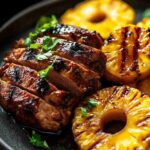 Slow-Cooked Pork Tenderloin with Tangy Pineapple Sauce