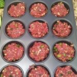 Cheesy Stuffed Meat Muffins