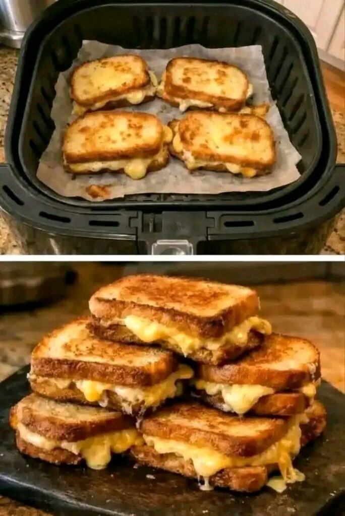 Air Fryer Grilled Cheese Sandwich: 5-Minute Crispy, Cheesy Perfection You’ll Crave