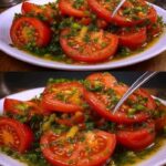 Marinated Tomato Salad: 5-Minute Fresh, Juicy Recipe Bursting with Flavor