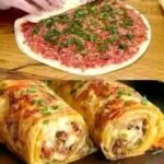 Easy Lahmacun-Style Meat and Cheese Roll-Ups | 20-Minute Dinner